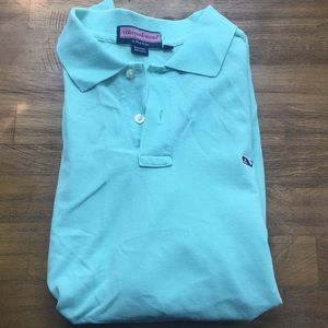 Vineyard Vines green polo